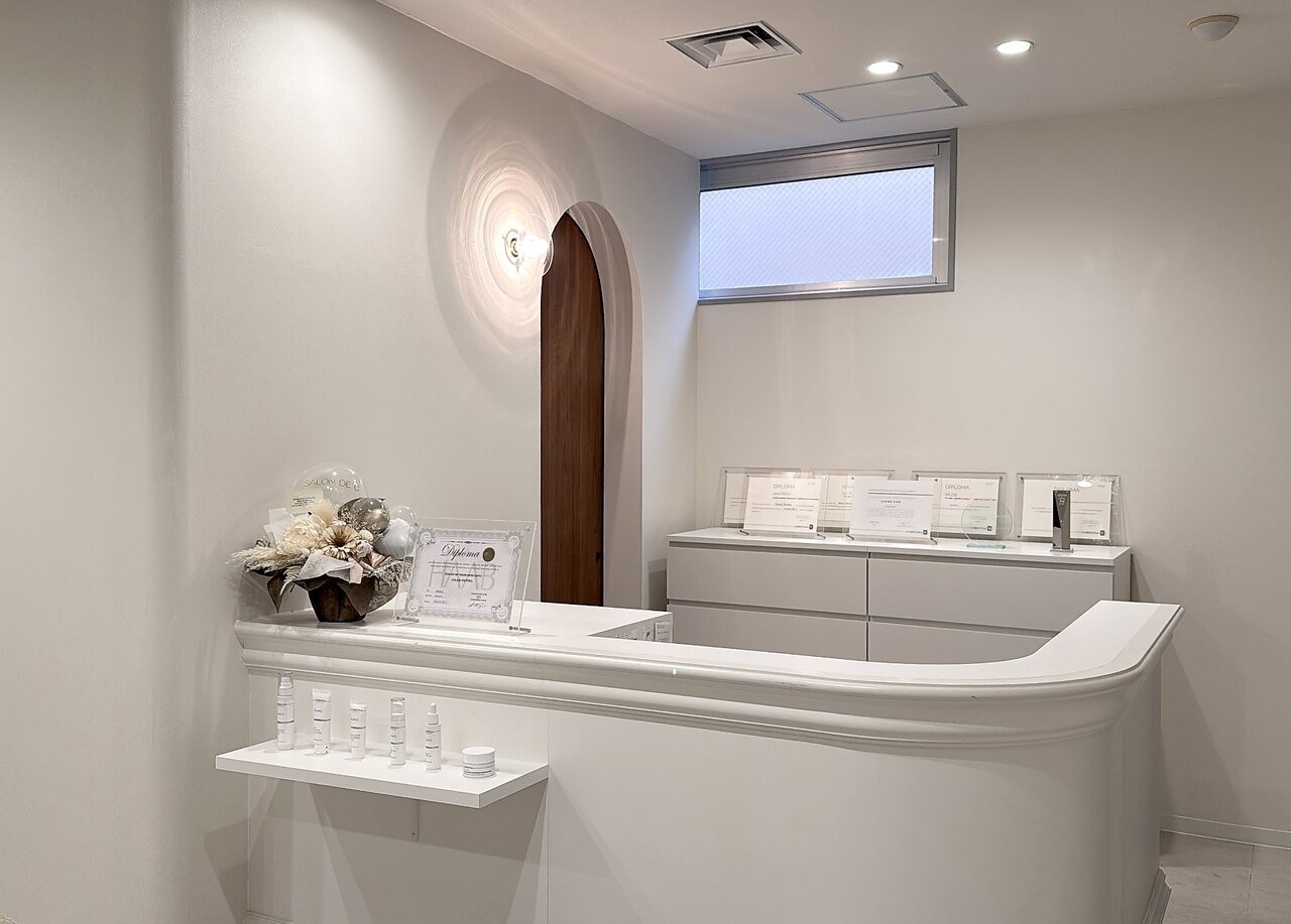 SALON DÉ C（名古屋・栄）の受付